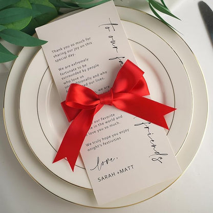 HUIHUANG Red Satin Ribbon - Image 5