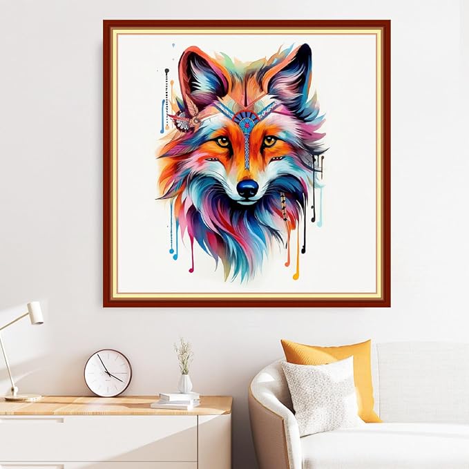 Disxvivy Cross Stitch Stamped Full Embroidery Kits DIY 11CT Cotton Thread - Image 2