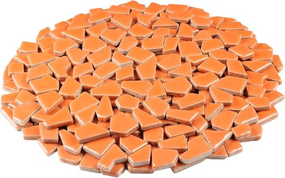Ceramic Mosaic Tiles for Crafts & Art Projects 200 Grams Vibrant Colors Pieces - Image 2