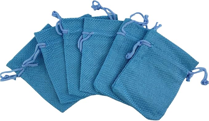 Palmhomee Pack Of 25 Burlap Gift Bags - Image 4
