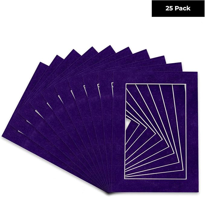 Pack of 25 Acid Free 11x14 Mats Bevel Cut - Image 2