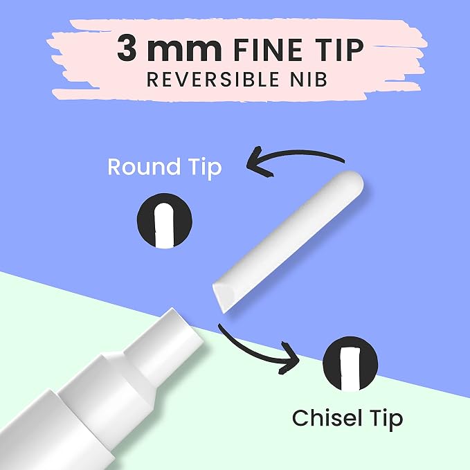 Chalkola White Chalk Markers - Image 2