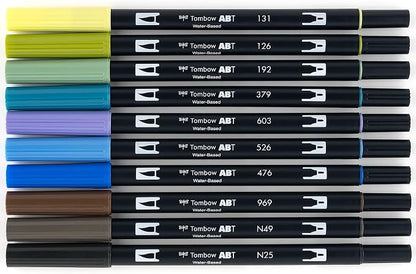 Tombow 56169 Dual Brush Pen Art Markers, Brush and Fine Tip Markers - Image 2