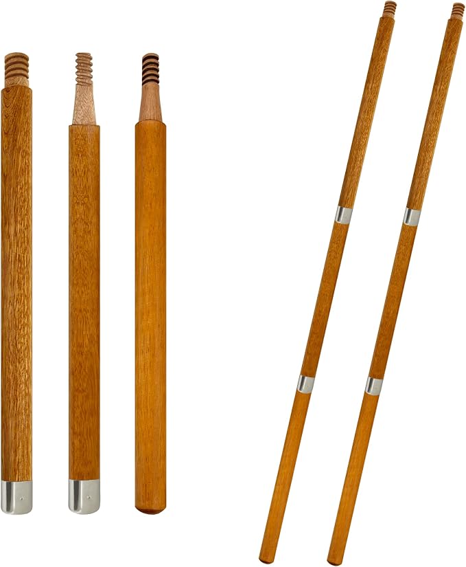 3PC Paint Roller Extension Pole 42" Extendable Pole Pack of 2 Paint Brush by ILOT