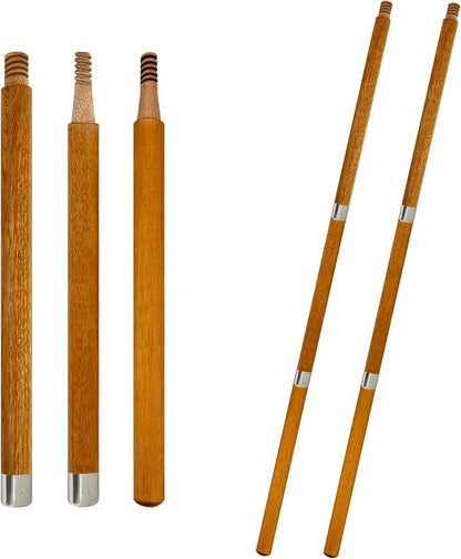 3PC Paint Roller Extension Pole 42" Extendable Pole Pack of 2 Paint Brush by ILOT
