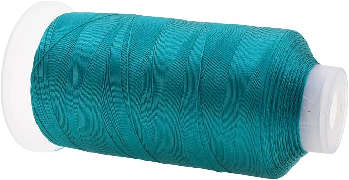 Mandala Crafts Teal Heavy Duty Thread -1500 Yds Tex 70 Thread - Image 2