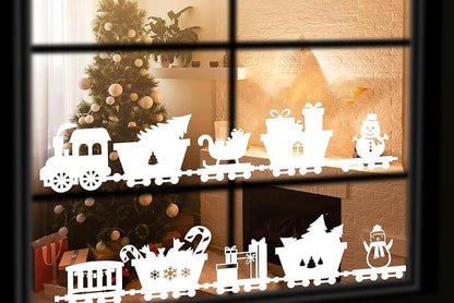 Christmas Stencils for Window Glass Large Christmas Stencil Reusable Winter - Image 4