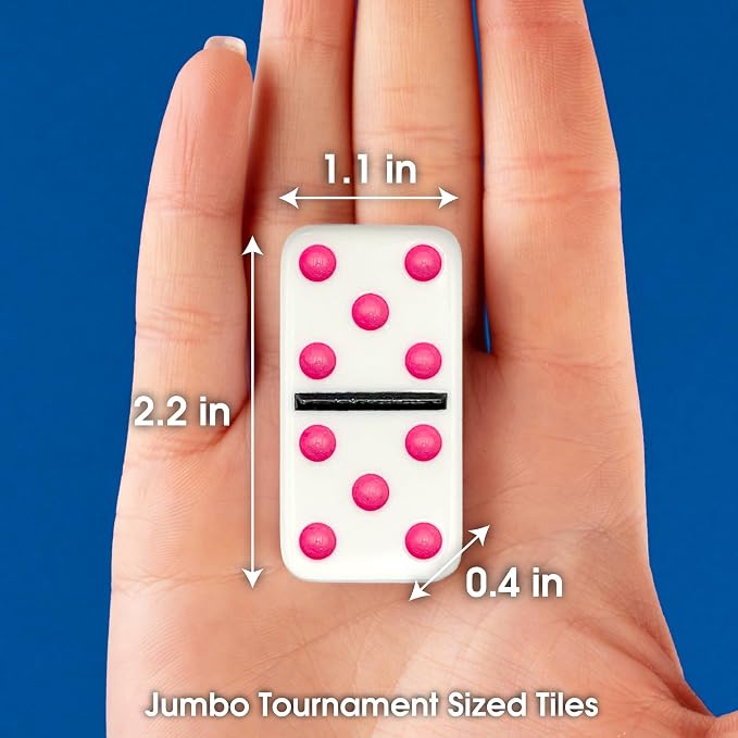 CHH 2322 Double 6 Jumbo Dominoes - Image 3