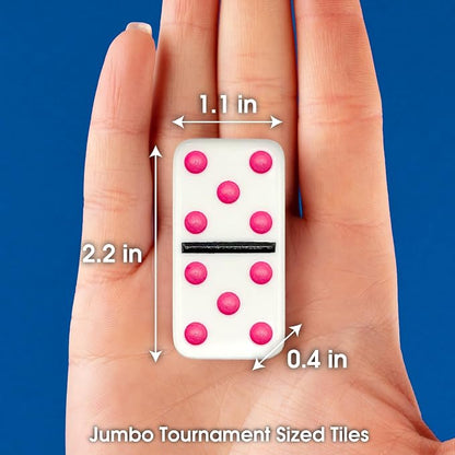 CHH 2322 Double 6 Jumbo Dominoes - Image 3