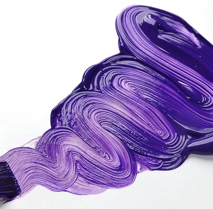 OPEN Slow-Drying Acrylics by GOLDEN, Ultramarine Violet, 2 fl oz. tube - Image 2
