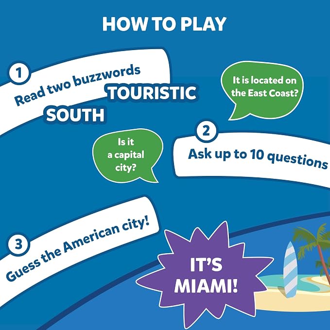 Skillmatics Guess in 10 American Cities, and Families Who Love Card Games - Image 4