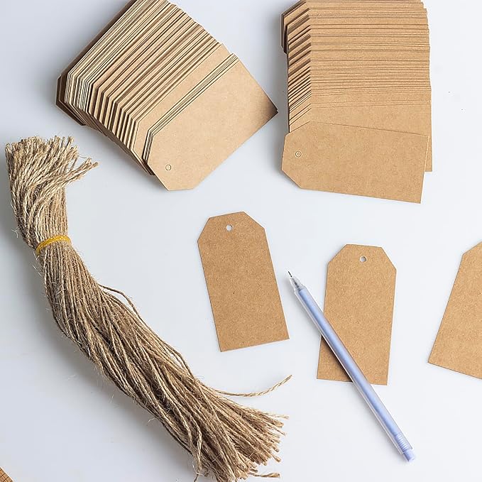 200PCS Kraft Paper Gift Tags - Image 6