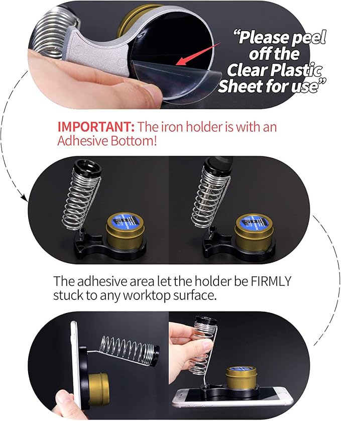 YIHUA 947-III 60W Soldering Iron Kit Adjustable Temperature - Image 5