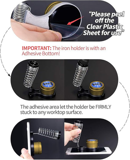 YIHUA 947-III 60W Soldering Iron Kit Adjustable Temperature - Image 5