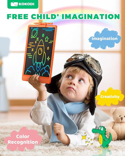 KOKODI LCD Writing Tablet, 10 Inch Colorful Doodle Board Drawing Tablet - Image 5