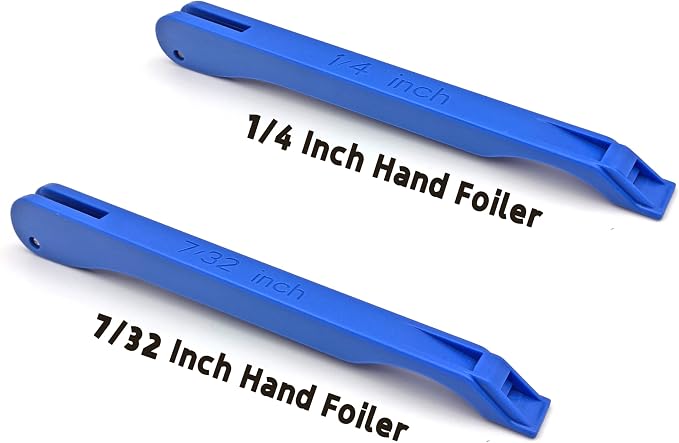 Copper Foil Hand Foiler for Stained Glass, 7/32" and 1/4" Hand Foiler Tool Kits - Image 2