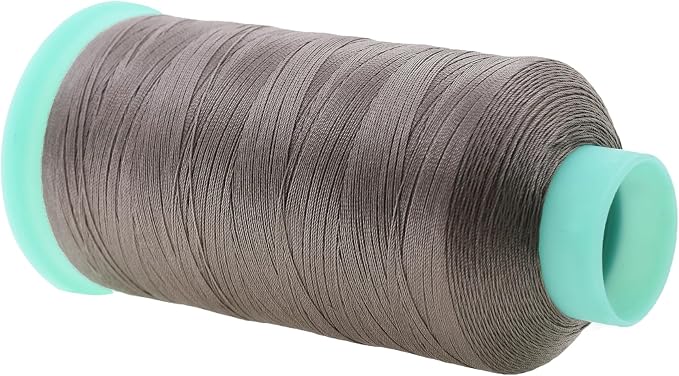 Mandala Crafts Bonded Nylon Thread Taupe Heavy Duty Sewing Threads - Image 2