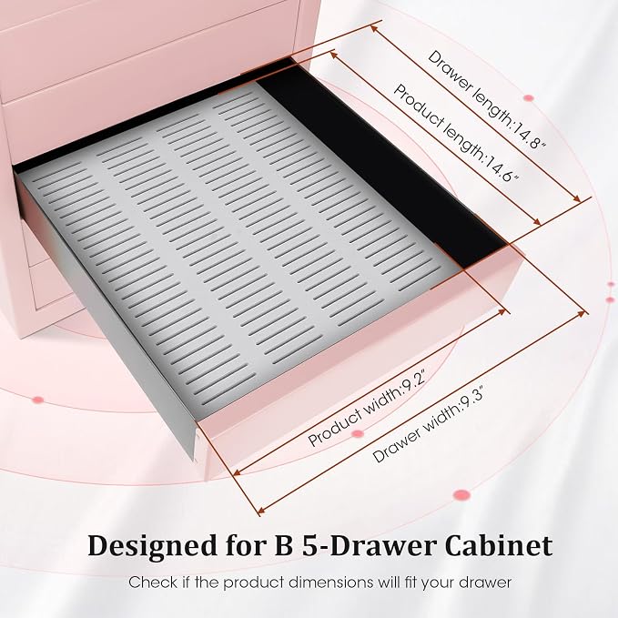 2 Pack PVC Foam Board Inserts for Drawer, Embroidery Floss Storage - Image 2