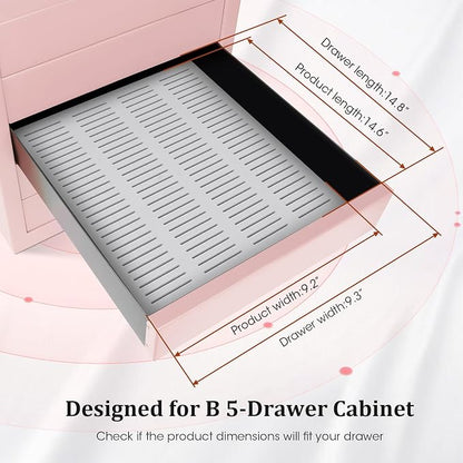 2 Pack PVC Foam Board Inserts for Drawer, Embroidery Floss Storage - Image 2