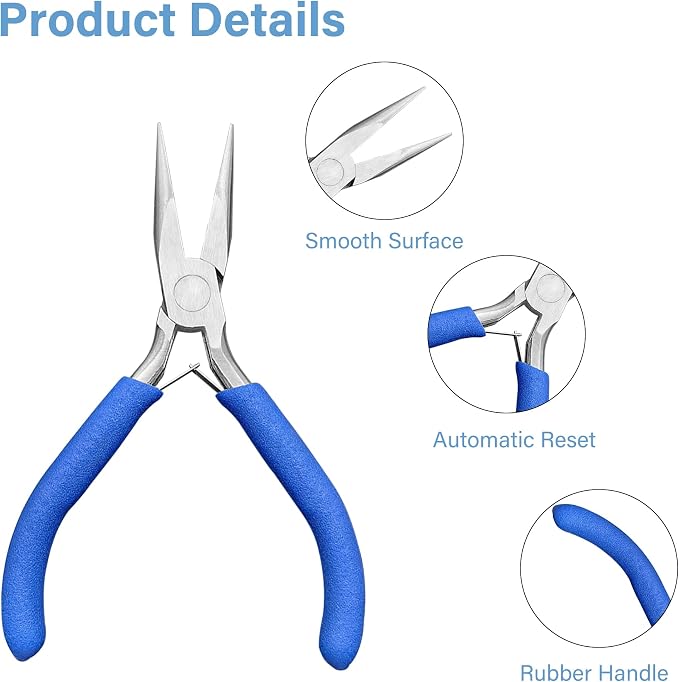 Jewelry Pliers, Needle Nose Jewelry Making Tools - Image 3