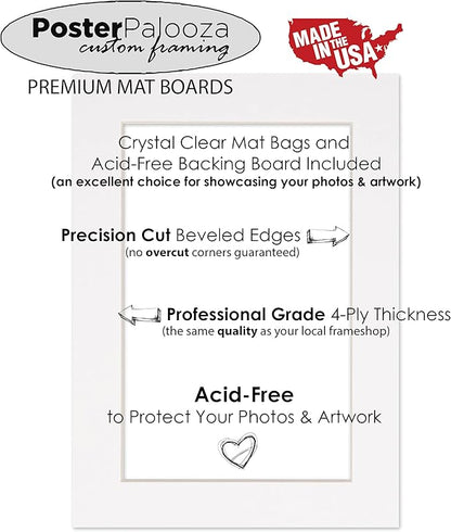 5.5x8.5 Mat for 8.5x11 Frame - Image 9