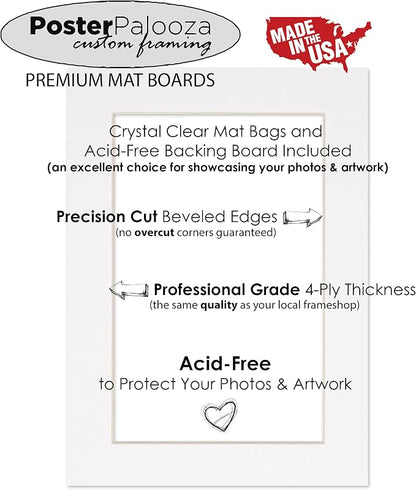 8x10 Mat Bevel Cut for 5x8 Photos - Image 9