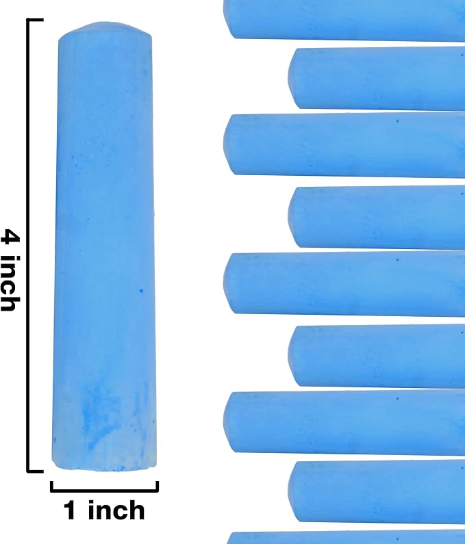 Kid Made Modern 60 Count Pack of Sidewalk Chalk – Blue - Image 3