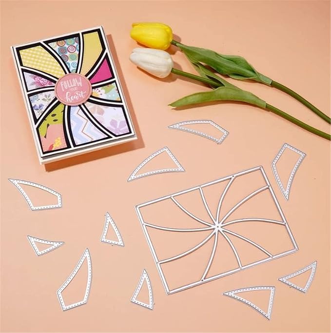 Mvchifay Cutting Dies for Card Making Metal Die-Cuts Scrapbooking Tool Hollow - Image 3