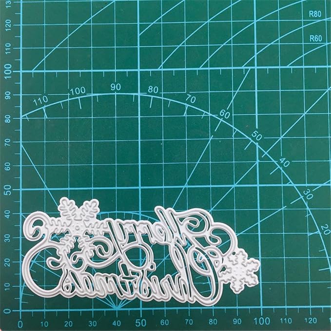Mvchifay Cutting Dies Happy Birthday Metal Stencils Scrapbooking Tool DIY - Image 3