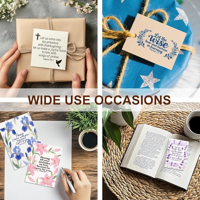 6 Pcs Christian Bible Verse Clear Stamps - Image 6