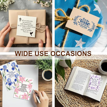 6 Pcs Christian Bible Verse Clear Stamps - Image 6