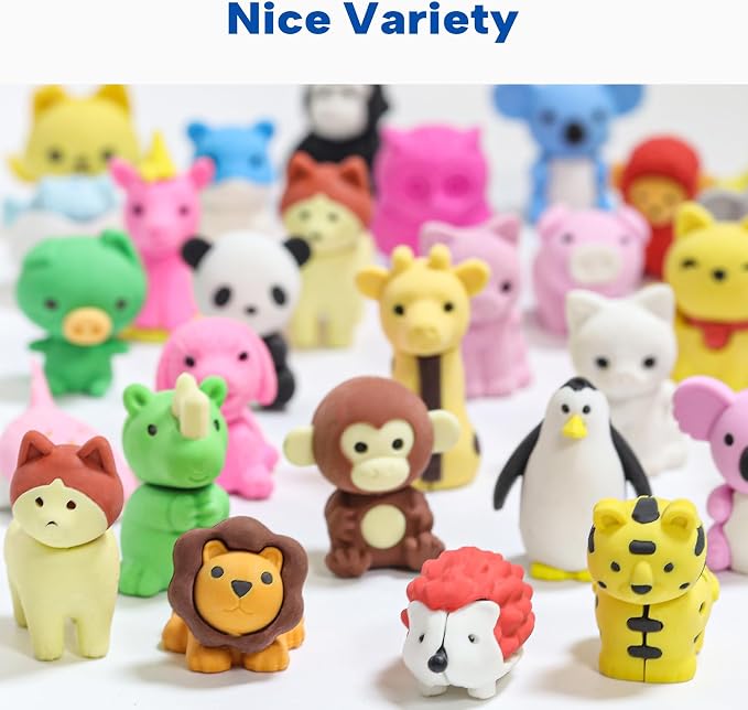 Animal Erasers for Kids - Image 7