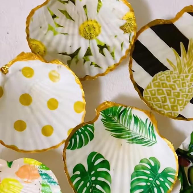 20PCS Scallop Shells Crafts 4''-5'' Large Beach Natural Scallop Shells - Image 7