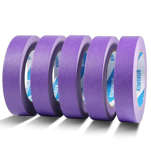 Purple Painters Tape, DIY Crafting, Decoration and School Projects by KIWIHUB
