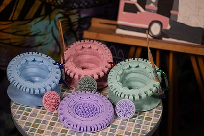Paint Puck CollapsiBowl Paint Brush Cleaner Rinse Cup – Collapsible Paint Water - Image 6