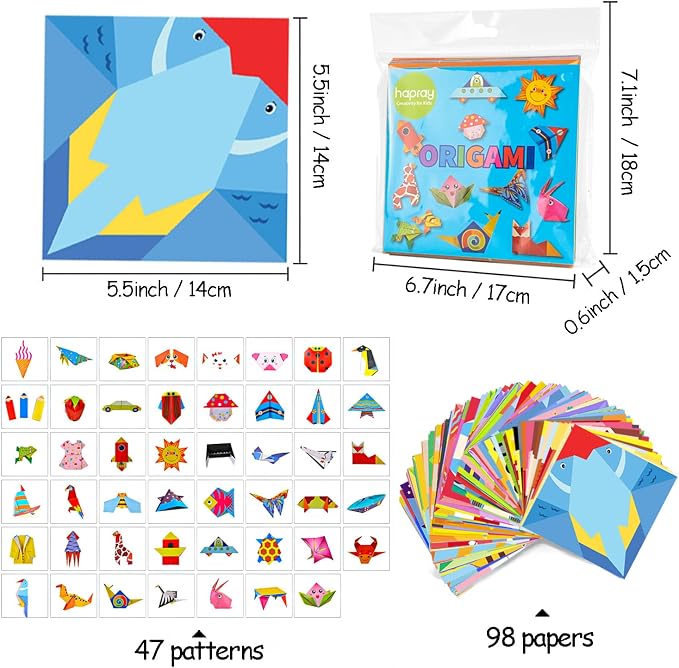 Origami Kit for Kids Ages 5-8 8-12, - Image 3