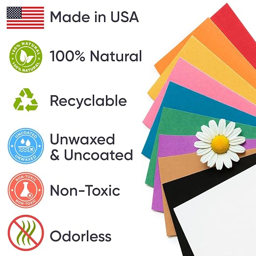 36" x 1200" Pack of 10 Rolls USA-Made Multi-Color Kraft Paper, 45 lbs/66 GSM – - Image 3