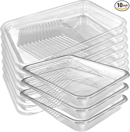 Great Andrew 10 Pcs Paint Tray Liners, Deep Capacity Disposable Paint Tray Liner by Greatandrew