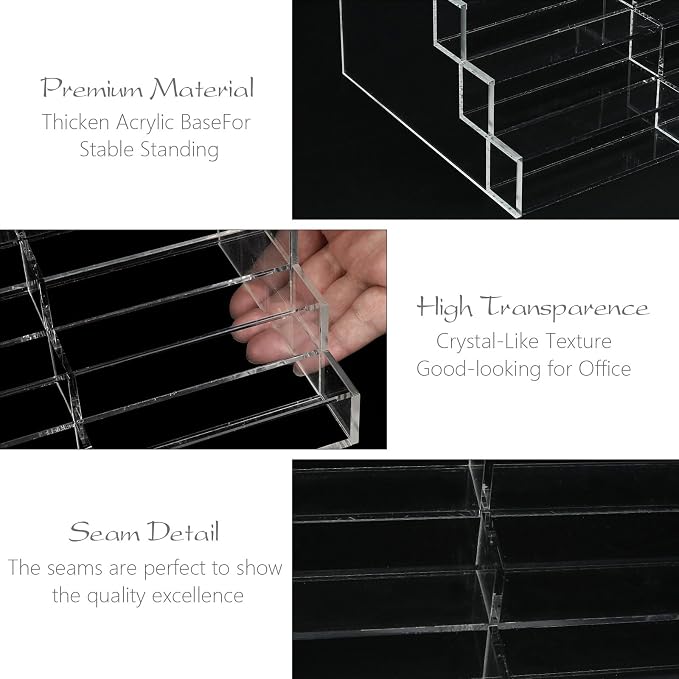 20 Slots Acrylic Business Card Holder - Image 5