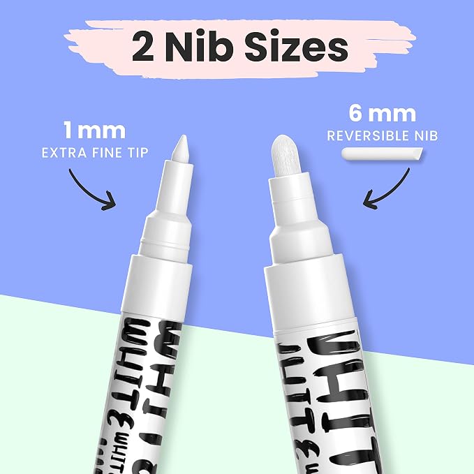 Chalkola White Chalk Markers - Image 2