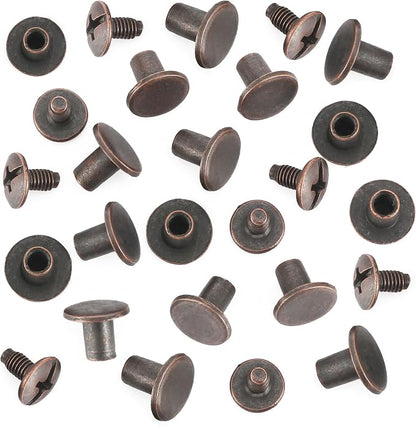YORANYO 150 Sets 8MM Chicago Screws Leather Rivets - Image 3