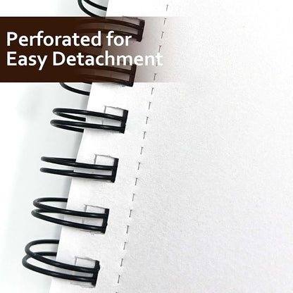 9x12 Inch Sketch Book, Sketch Pad, 100 Sheets, Spiral Bound Artist - Image 4