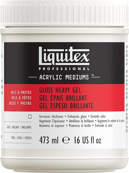 Liquitex Professional Gloss Heavy Gel Medium by Liquitex