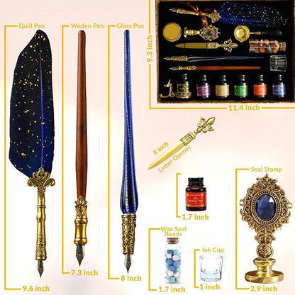 CASA BRAVA Vintage Calligraphy Set - Image 2