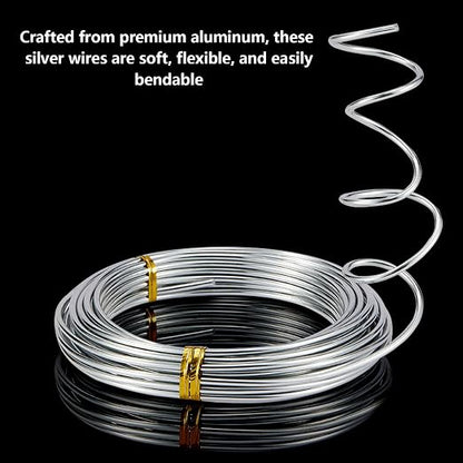 4 Pcs Aluminum Craft Wires, Bendable Craft Wire - Image 3