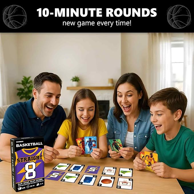 QUOKKA Basketball Fast-Paced Card Game - Image 7