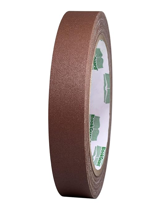 BookGuard 0.75 inch Premium Bookbinding Repair Cloth Tape, 15 Yard Roll by ChromaLabel