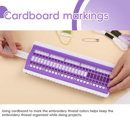 Lokunn Floss Organizer Embroidery, 50 Positions, Thread Organizers - Image 5