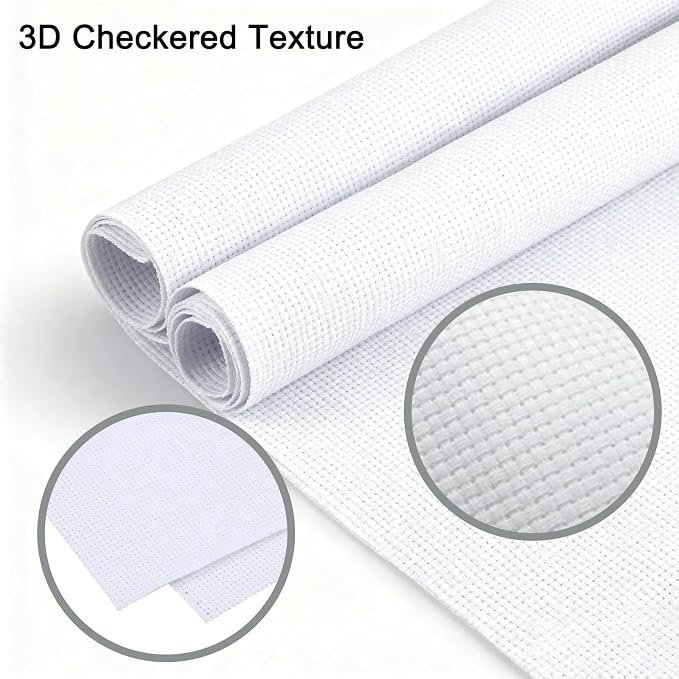 HexaHive Aida Cloth 14 Count Cross Stitch Fabric - Image 4