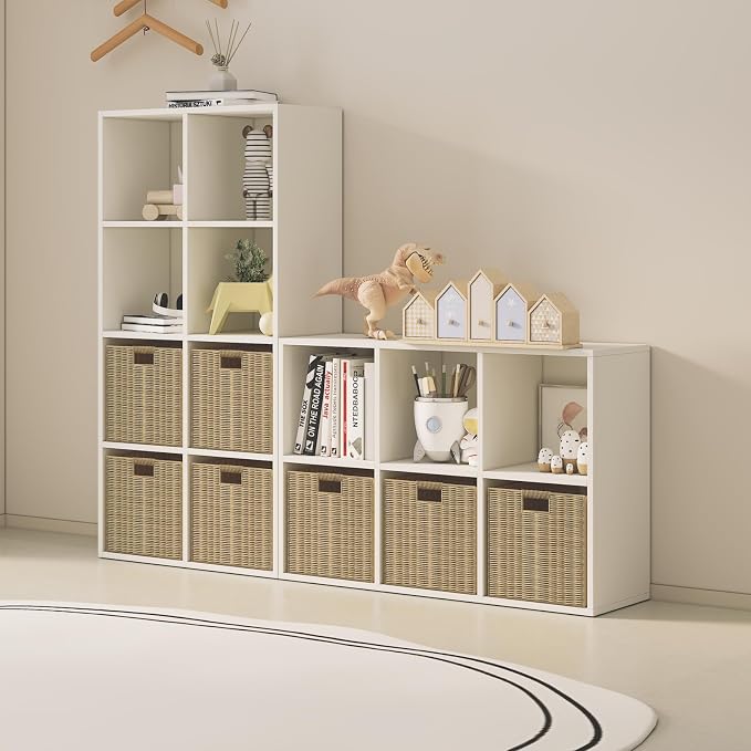 Wood Cube Storage Organizer Closet Cabinet - Image 7